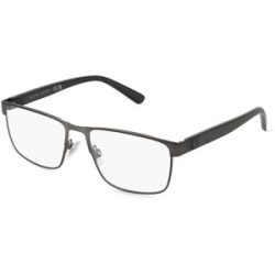 Luxottica Fashion Brillen Vertriebs GmbH Polo Ralph Lauren 0PH1229 Herren-Brille inkl. Gläser Vollrand Quadratisch Metall-Gestell 56/17/145, Grau