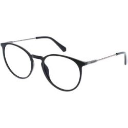 Marcolin Deutschland GmbH Gant GA3238 Unisex-Brille inkl. Gläser Vollrand Rund Kunststoff-Gestell 53/19/145, Schwarz