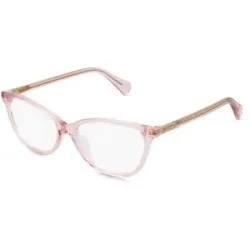 Luxottica Fashion Brillen Vertriebs GmbH Ralph 0RA7190U Damen-Brille inkl. Gläser Vollrand Butterfly Acetat-Gestell 54/15/145, Pink