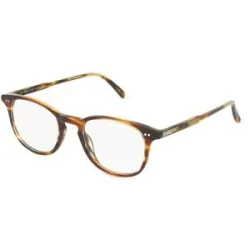 Wenzhou Lanson International Co., Ltd. Fielmann LN 044 RN JACOB Herren-Brille inkl. Gläser Vollrand Panto Acetat-Gestell 47/20/145, Havanna