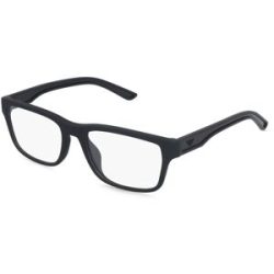 Luxottica Fashion Brillen Vertriebs GmbH Emporio Armani EA3276U Herren-Brille inkl. Gläser Vollrand Quadratisch Kunststoff-Gestell 56/18/145, Schwarz