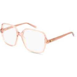 Kering Eyewear Spa Gucci GG1994O Damen-Brille inkl. Gläser Vollrand Eckig Acetat-Gestell 53/16/140, Pink