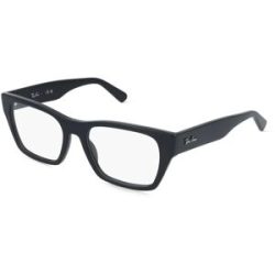 Luxottica Fashion Brillen Vertriebs GmbH Ray-Ban 0RX5448 Unisex-Brille inkl. Gläser Vollrand Geometrisch Acetat-Gestell 55/19/145, Schwarz