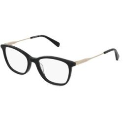 Marchon Germany GmbH Longchamp LO2683 Unisex-Brille inkl. Gläser Vollrand Quadratisch Acetat-Gestell 49/17/140, Schwarz