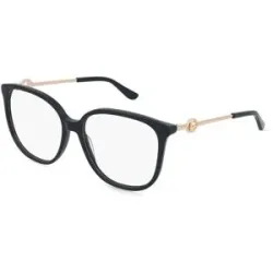 Marcolin Deutschland GmbH Guess GU50350 Damen-Brille inkl. Gläser Vollrand Quadratisch Acetat-Gestell 56/15/140, Schwarz
