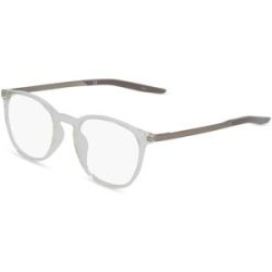 Marchon Germany GmbH Nike 7280 Unisex-Brille inkl. Gläser Vollrand Panto Kunststoff-Gestell 50/20/145, Transparent