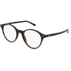 Luxottica Fashion Brillen Vertriebs GmbH Ray-Ban 0RX5430 BERNARD Unisex-Brille inkl. Gläser Vollrand Panto Acetat-Gestell 49/21/145, Havanna