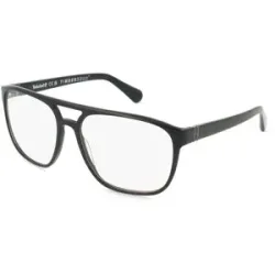Marcolin Deutschland GmbH Timberland TB50033 Unisex-Brille inkl. Gläser Vollrand Pilot Acetat-Gestell 62/17/150, Schwarz