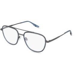 Eschenbach Optik GmbH Tom Tailor 671019 Unisex-Brille inkl. Gläser Vollrand Pilot Acetat-Gestell 54/18/140, Grau