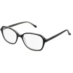 Wenzhou Bada Optical Co. , LTD Fielmann BD 550 CL Damen-Brille inkl. Gläser Vollrand Quadratisch Propionat-Gestell 53/17/140, Schwarz