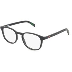 Safilo GmbH Levi?s LV 5069 Herren-Brille inkl. Gläser Vollrand Eckig Kunststoff-Gestell 49/20/145, Schwarz