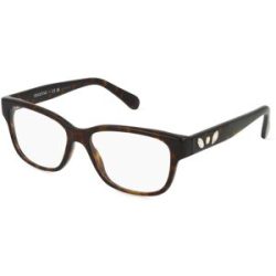 Luxottica Fashion Brillen Vertriebs GmbH Swarovski SK2007 Damen-Brille inkl. Gläser Vollrand Quadratisch Acetat-Gestell 54/16/140, Havanna