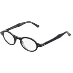 Wenzhou Lanson International Co., Ltd. Fielmann LN 038 CL Unisex-Brille inkl. Gläser Vollrand Oval Acetat-Gestell 46/22/145, Schwarz