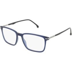 Safilo GmbH Carrera 283 Unisex-Brille inkl. Gläser Vollrand Quadratisch Acetat-Gestell 54/17/145, Blau