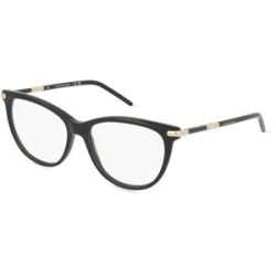 Marchon Germany GmbH Longchamp LO2727 Unisex-Brille inkl. Gläser Vollrand Cat Eye Acetat-Gestell 53/15/140, Schwarz