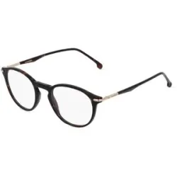 Safilo GmbH Carrera 284 Unisex-Brille inkl. Gläser Vollrand Panto Acetat-Gestell 49/21/145, Havanna
