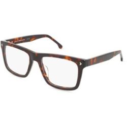 DE RIGO Vision D.A.CH. GmbH Lozza VL4347 Unisex-Brille inkl. Gläser Vollrand Quadratisch Acetat-Gestell 56/19/145, Havanna
