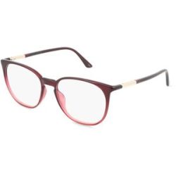 Marchon Germany GmbH Calvin Klein CK24513 Unisex-Brille inkl. Gläser Vollrand Oval Kunststoff-Gestell 54/17/145, Rot