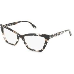 Marchon Germany GmbH Karl Lagerfeld KL6063N Damen-Brille inkl. Gläser Vollrand Cat Eye Zylonit (Celluloseacetat)-Gestell 54/17/140, Schwarz