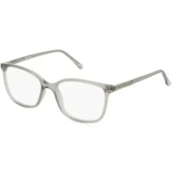 Zhangzhou Agilton Optical Co., Ltd. Fielmann MC 609 FA Damen-Brille inkl. Gläser Vollrand Quadratisch Propionat-Gestell 51/17/140, Grau