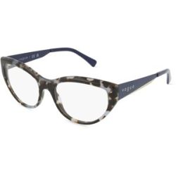 Luxottica Fashion Brillen Vertriebs GmbH Vogue 0VO5560 Damen-Brille inkl. Gläser Vollrand Quadratisch Acetat-Gestell 53/18/140, Blau