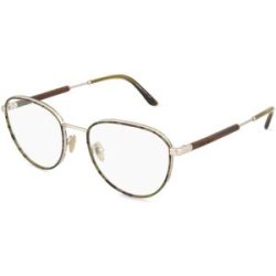Luxottica Fashion Brillen Vertriebs GmbH Giorgio Armani 0AR5137J Herren-Brille inkl. Gläser Vollrand Panto Edelstahl-Gestell 50/19/145, Silber