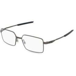 Luxottica Fashion Brillen Vertriebs GmbH Oakley 0OX3062 FOIL SQ Herren-Brille inkl. Gläser Vollrand Eckig Metall-Gestell 56/18/140, Grau