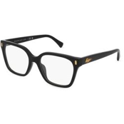 Luxottica Fashion Brillen Vertriebs GmbH Ralph RA7158U Damen-Brille inkl. Gläser Vollrand Quadratisch Acetat-Gestell 55/18/145, Schwarz