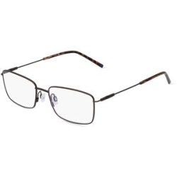 Marchon Germany GmbH Zeiss ZS22103 Unisex-Brille inkl. Gläser Vollrand Quadratisch Metall-Gestell 55/18/145, Gold