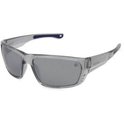 Marcolin Deutschland GmbH Timberland TB00002 Herren-Sonnenbrille Vollrand Quadratisch Kunststoff-Gestell, Grau