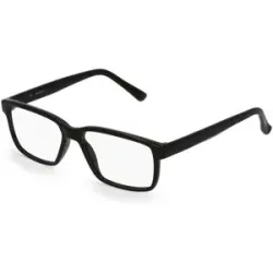 Zhangzhou Agilton Optical Co., Ltd. Fielmann MC 542 CL Herren-Brille inkl. Gläser Vollrand Quadratisch Propionat-Gestell 55/15/140, Schwarz