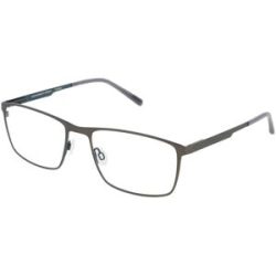 Eschenbach Optik GmbH FREIGEIST 861022 Herren-Brille inkl. Gläser Vollrand Quadratisch Titan-Gestell 60/20/155, Grau