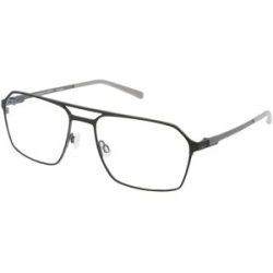 Eschenbach Optik GmbH FREIGEIST 861021 Herren-Brille inkl. Gläser Vollrand Pilot Metall-Gestell 61/19/150, Schwarz