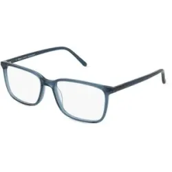 NEWAY Killine (Macao Commercial Offshore) Lt Fielmann JIL 006 RN Herren-Brille inkl. Gläser Vollrand Quadratisch Acetat-Gestell 56/17/145, Blau