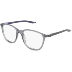 Kering Eyewear Spa Puma PU0458O Herren-Brille inkl. Gläser Vollrand Quadratisch Kunststoff-Gestell 54/19/140, Grau