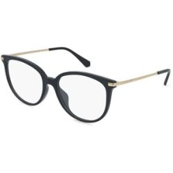 Luxottica Fashion Brillen Vertriebs GmbH Michael Kors MK4106U WESTPORT Damen-Brille inkl. Gläser Vollrand Rund Kunststoff-Gestell 54/17/140, Schwarz