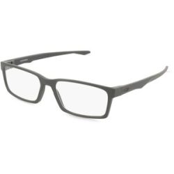 Luxottica Fashion Brillen Vertriebs GmbH Oakley OX8060 Herren-Brille inkl. Gläser Vollrand Quadratisch Kunststoff-Gestell 57/16/138, Grau