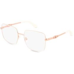Marcolin Deutschland GmbH Guess GU2953 Damen-Brille inkl. Gläser Vollrand Quadratisch Metall-Gestell 53/17/140, Weiß