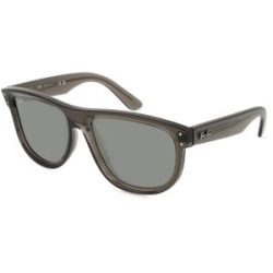Luxottica Fashion Brillen Vertriebs GmbH Ray-Ban RBR0501S BOYFRIEND REVERSE Unisex-Sonnenbrille Vollrand Quadratisch Kunststoff-Gestell, Grau