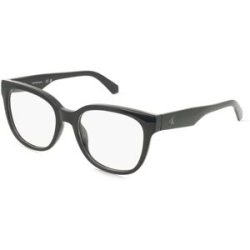 Marchon Germany GmbH Calvin Klein CKJ25632 Damen-Brille inkl. Gläser Vollrand Butterfly Kunststoff-Gestell 52/18/145, Schwarz
