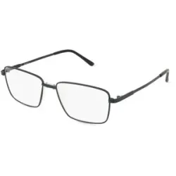 Wenzhou Bada Optical Co. , LTD Fielmann BD 446 TR Herren-Brille inkl. Gläser Vollrand Quadratisch Edelstahl-Gestell 54/16/140, Blau