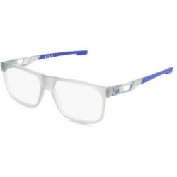 Marcolin Deutschland GmbH Adidas SP5076 Herren-Brille inkl. Gläser Vollrand Quadratisch Kunststoff-Gestell 57/15/145, Grau