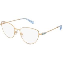 Luxottica Fashion Brillen Vertriebs GmbH Swarovski SK1007 Damen-Brille inkl. Gläser Vollrand Cat Eye Metall-Gestell 55/18/140, Gold