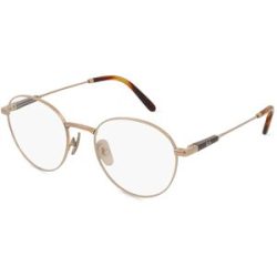 Luxottica Fashion Brillen Vertriebs GmbH Ray-Ban RX8782 DAVID TITANIUM Unisex-Brille inkl. Gläser Vollrand Panto Titan-Gestell 51/20/145, Braun