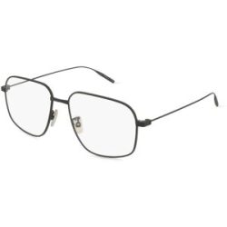 Thélios Givenchy GV50051U Herren-Brille inkl. Gläser Vollrand Quadratisch Metall-Gestell 56/16/145, Schwarz