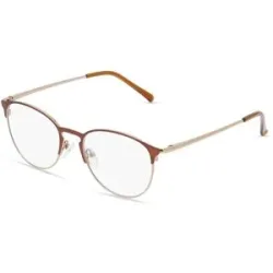 Wenzhou Bada Optical Co. , LTD Fielmann BD 444 CL Damen-Brille inkl. Gläser Vollrand Panto Edelstahl-Gestell 51/18/140, Orange