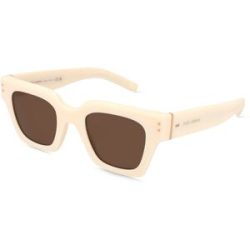 Luxottica Fashion Brillen Vertriebs GmbH Dolce&Gabbana 0DG4413 Herren-Sonnenbrille Vollrand Quadratisch Acetat-Gestell, Beige