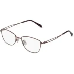 Charmant HongKong Fielmann CHARME 0838 TR Damen-Brille inkl. Gläser Vollrand Quadratisch Titan-Gestell 51/17/135, Pink