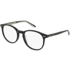 Marchon Germany GmbH Calvin Klein CK22504 Unisex-Brille inkl. Gläser Vollrand Panto Acetat-Gestell 52/19/140, Schwarz