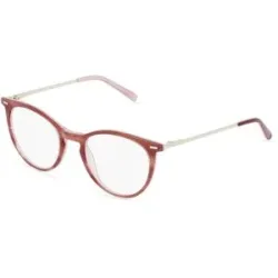 Bossin Eyewear Fielmann BC 002 FLEX CL Damen-Brille inkl. Gläser Vollrand Panto Acetat-Gestell 48/18/135, Pink